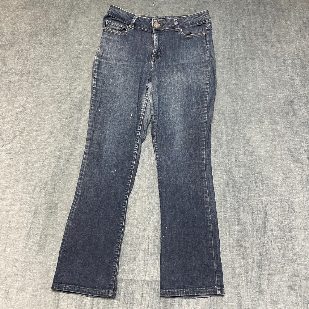 Lee Jeans Womens 32x30 Blue Denim Classic Outdoor Streetwear Comfort Bootcut Leg
